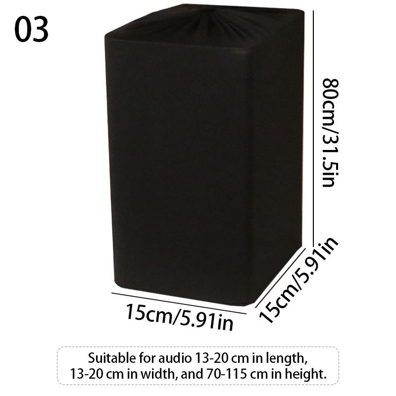 

Multifunctional All-inclusive Elastic Speaker Dust Cover Computer Audio Protective Case Audio Equipment Cover