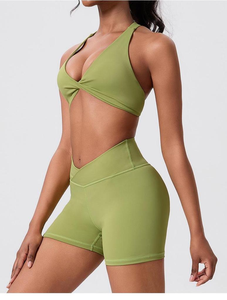 New High-Waisted Yoga Suit: Slimming Vest & Fitness Set for Outdoor Sports