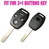 4-Tasten-Silikon-Schlüsselanhänger-Auto-Fernbedienungshülle für Honda Accord Civic CR-V