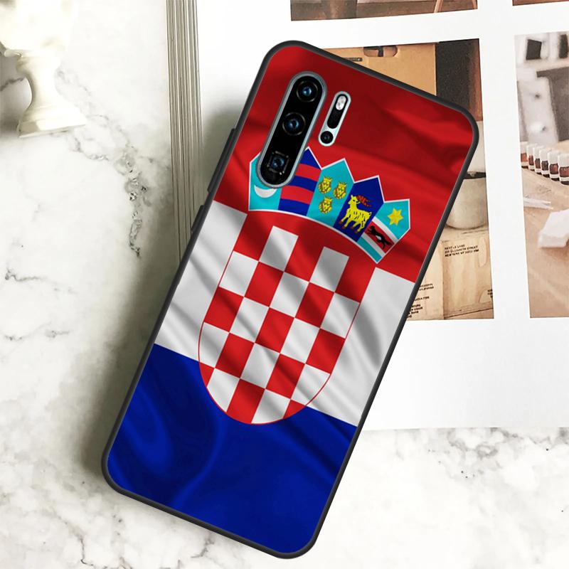 Croatia Coat Of Arms Flag For Huawei Nova 12i 12s 11i 8i Y73 Y72 Y61 Y91 Y90 Y70 Y60 9 10 SE P30 P40 Lite P60 Pro Case
