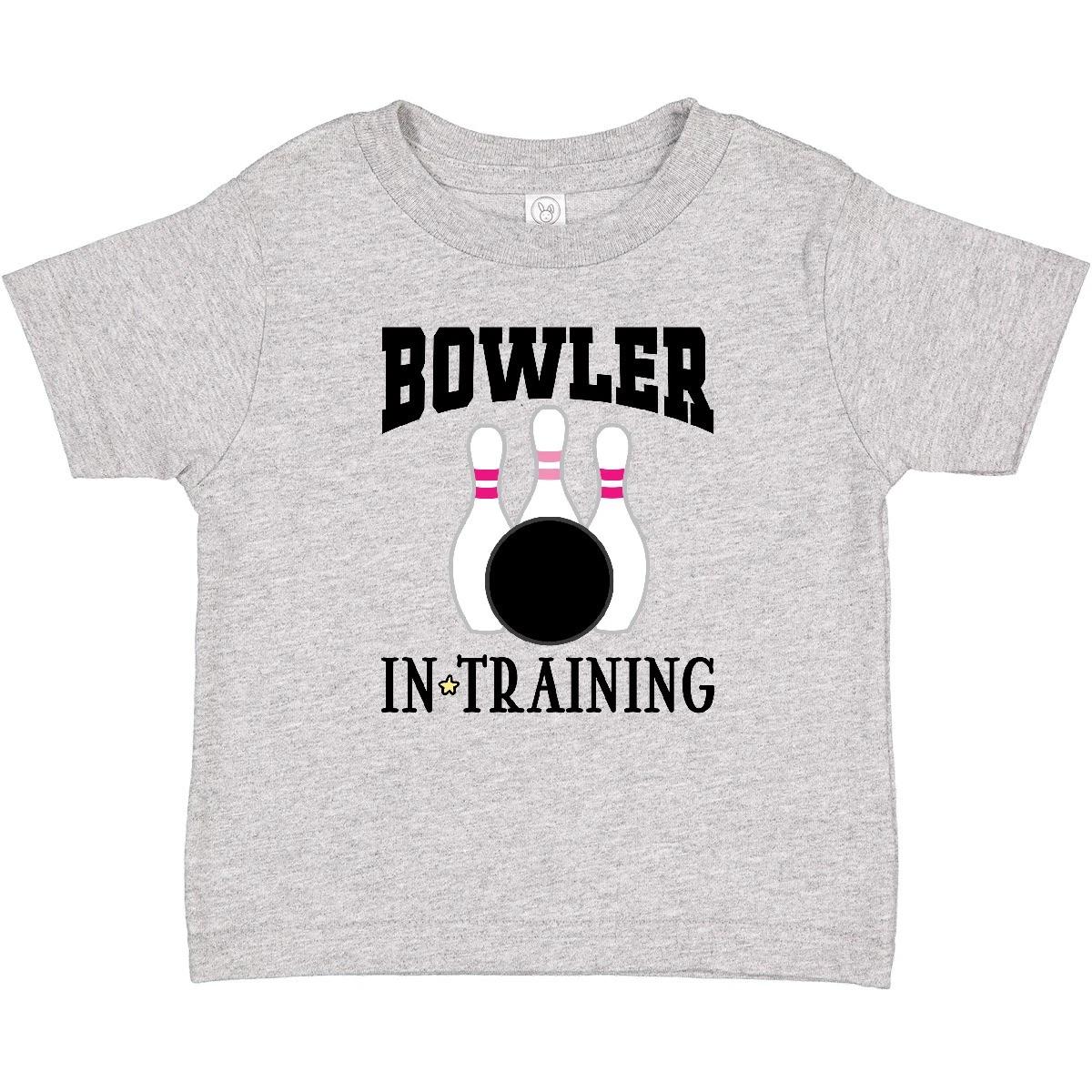 Inktastic Future Bowler Girls Bowling Pins Baby T-Shirt Bowl Girl Childs Infant 100