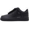 Nike Air Force 1 Abrasion Resistant Low top Skateboard Shoes Unisex Black CW2288-001(Team91- )