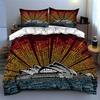 Radiant, Text-filled, Geometric. Bedding Duvet Cover Sets Duvet Covers Pillowcases Gifts (1 * Duvet Cover 2 * Pillowcases, Without Duvet Insert)
