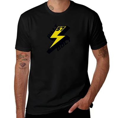 Billy Bolt Merch Lighting Bolt TShirt Minimalist Casual Short Sleeve Top