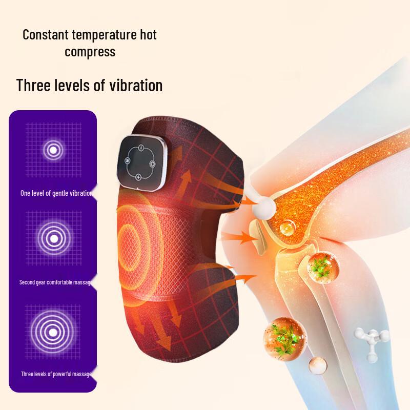 AQ Electric Heated Vibration Knee Massager