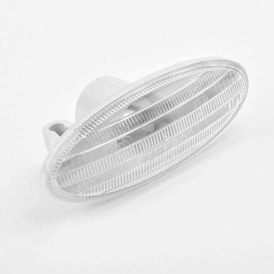1 Pair For Nissan MARCH III K12 Clear LED Fender Turn Signal Side Marker Lights