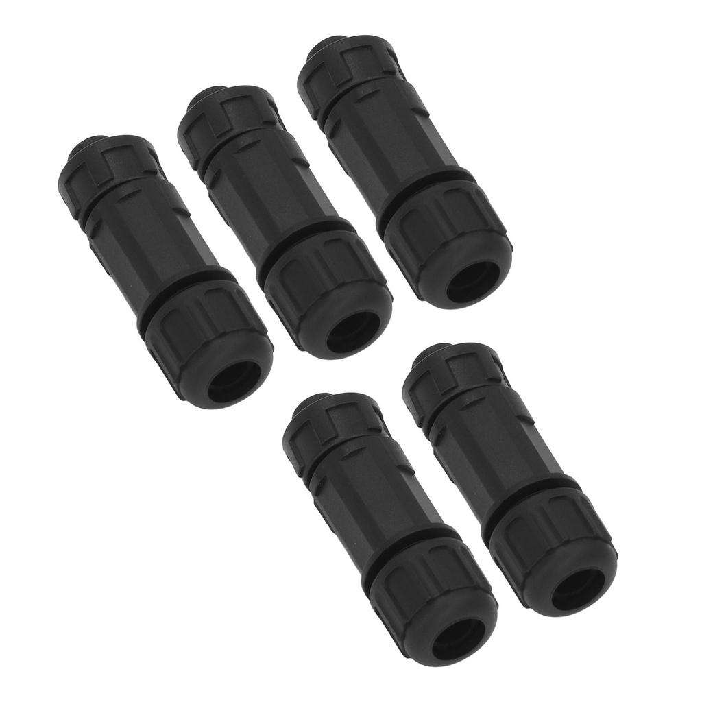 5 Pcs 4 Pin Female Aviation Connector 716 Inch 28UNS Thread IP67 Waterproof Aviation Cable