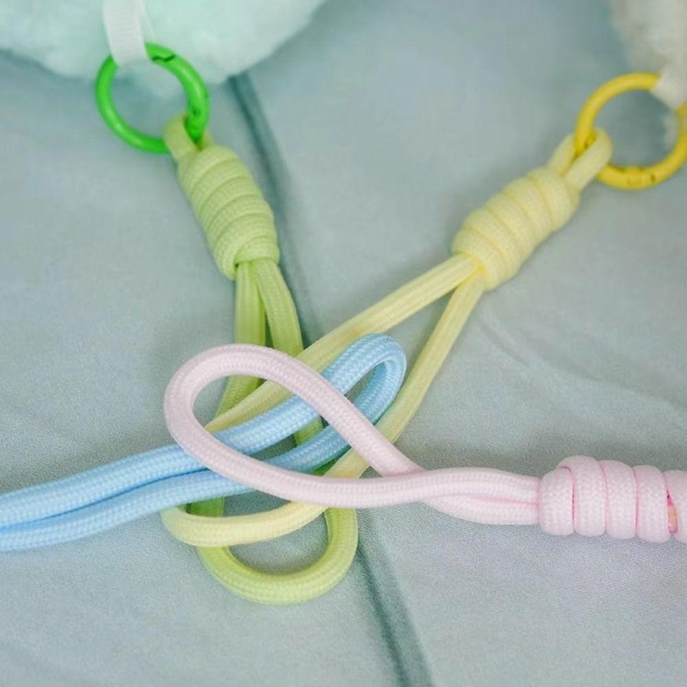 S Pp Cotton Plush Keychain Fluffy Soft Portable Collection Cartoon Sheep Doll Cartoon Animal Design Comfortable