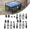 3 Set Valve Rocker Arm Set for GX390/GX420 5KW Gasoline Generator Cylinder End Accessories