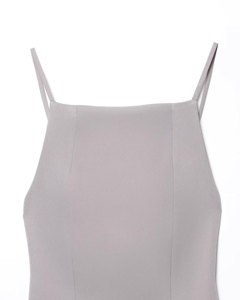 Europäisches & Amerikanisches Damen Spaghettiträger Rückenfreies Gürtel Gefaltetes Kleid - Heißer Verkauf & Sexy Design