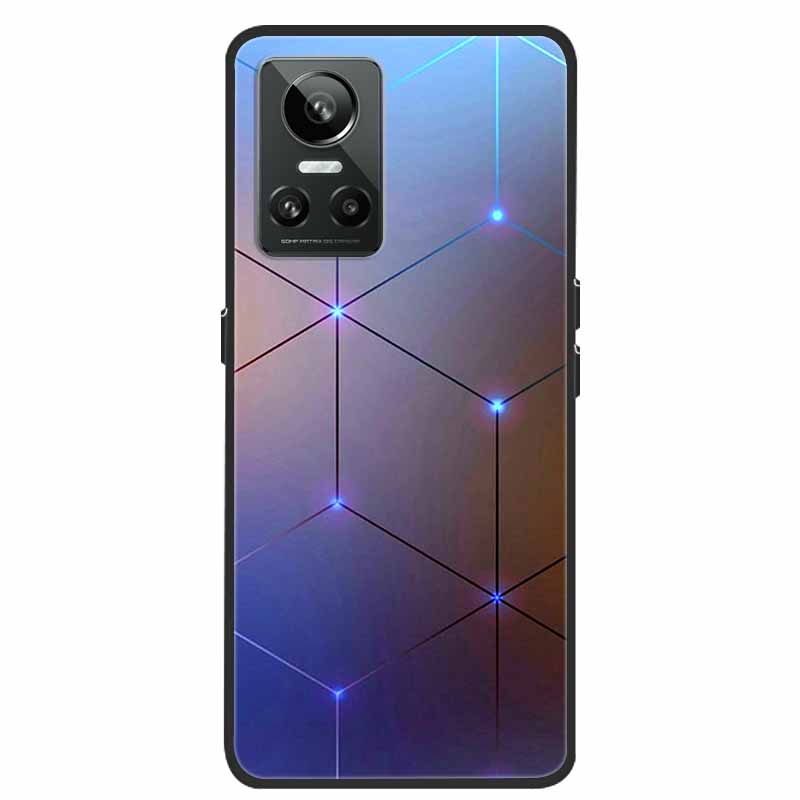 Mobilskal För Realme GT Neo3 Fodral Svart Silikon Mjuk Baksida För Realme GT Neo 3 Mobilskal Fodral RealmeGT G T Neo 3 Coque