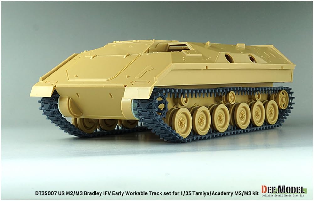 Differential Model Current American Bradley Infantry Fighting Vehicle Movable Track Set Early Type Tamiya Plastic Model Parts DT35007 DEF.MODEL 1/35