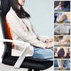 Electric Massage Chair Pad Heating Vibrating Back Massager Chair Cushion Car Home Office Lumbar Pain Relief with Remote Controls