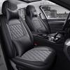 Leather Car Seat Covers, Universal Faux Leather Car Seat Covers 5 Seats, Automotive Seat Covers for Most Sedans SUVs Trucks, Front and Rear Seat Cover