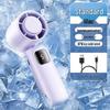 Portable Mini USB Rechargeable Folding Fan - Low Noise, Powerful Breeze for Office/Student Use