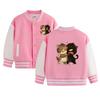 Boys' 2026 Fleece-Lined Baseball Jacket for Spring and Autumn