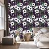 Beautiful Blooming Anemones Wallpaper for Living Room and Bedroom 50x1000