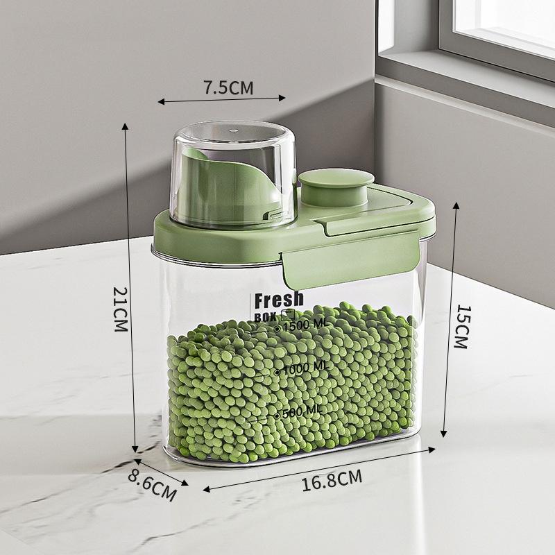 1 st Värdefull Förseglad Förvaring Kan Förvara Ris Sojabönor Och Andra Föremål Effektivt Förseglad Fuktsäker Och Mögelsäker