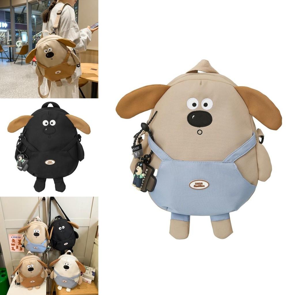 Fashionable And Lightweight Dog Backpack For Students Available In Black And Blue Colors