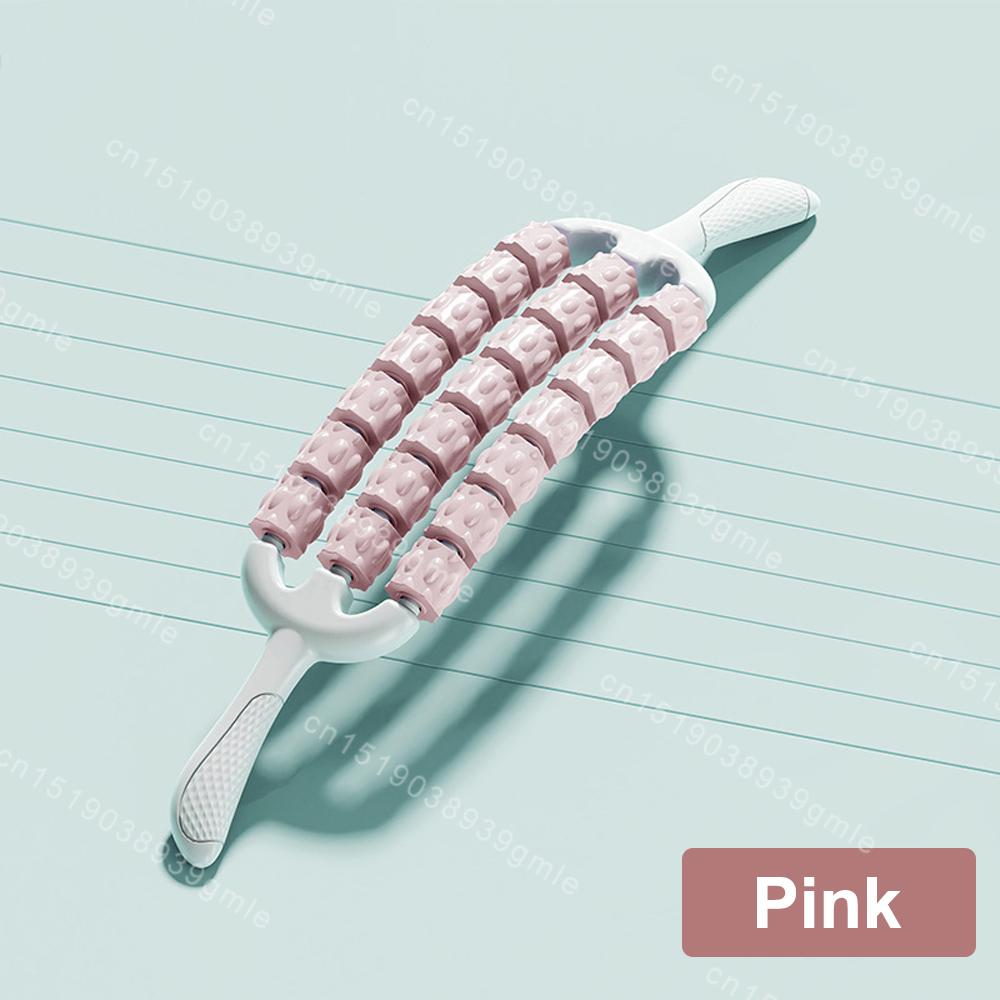 Handheld Massage Roller Stick Manual Massage Tool Muscle Roller Stick Comfortable Fitness Yoga Massager Stick For Outdoor Back