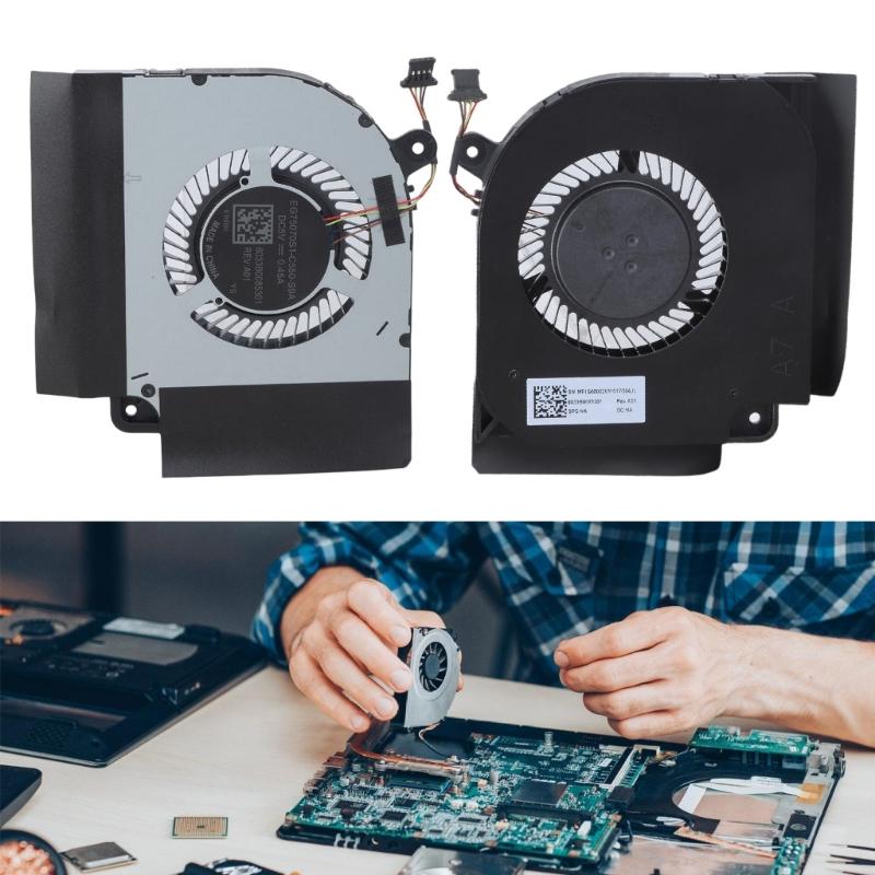 Fan Cooling Fan High Efficiency Laptop Heat Dissipation CPU GPU Fan For G 2020 TM1945 XMG2003-AJ XMG2003AL