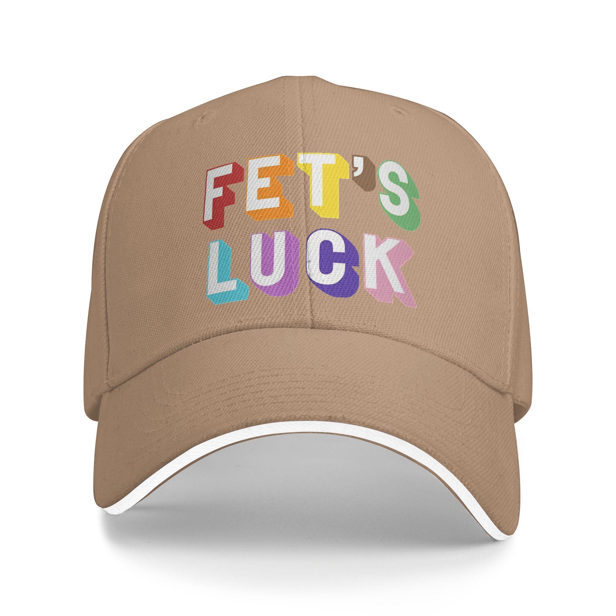 

Fets Luck Sun Baseball Cap Summer Fitted Retro Trucker Hat For Unisex Men Outdoor Gym Snapback Cap One Size хаки