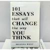 101 Essays That Will Change The Way You Think Paperback English Book