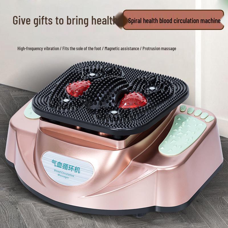 Whole Body Dual Spiral Vibration Massager with Heating and Infrared Therapy for Qi and Blood Circulation