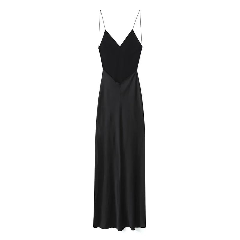 Araltay New Arrival Fashion Style Women's Clothing Sexy Open Back Silk Satin Intimates Style Dress 8325840 800