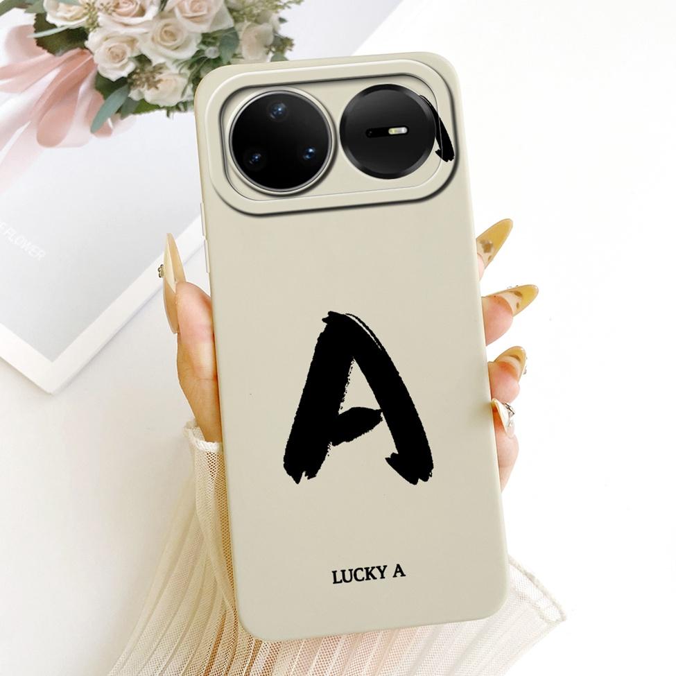 For Huawei Nova 15 Pro Case Cover Aesthetic Luxury A-Z Letters Cool Crown Silicone Phone Case For Huawei Nova 15Pro KLE-AL00U