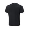 Li-Ning Minimalist Sports Casual Cool Air Feel T-Shirt Men Tops Black ATSV333-1