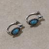 European & American Retro Turquoise Bohemian Dangle Earrings