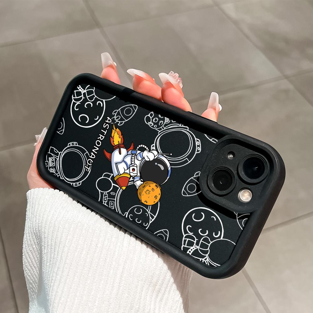 Weiches Silikon-Telefongehäuse mit quadratischem Leiterdruckmuster, vollständige Kameraabdeckung, stoßfeste Gummischutzhülle für iPhone Infinix Tecno OnePlus