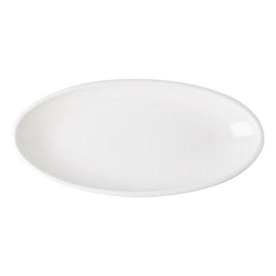 JingJingRS 16palcový hluboký bílý porcelánový servírovací talíř
