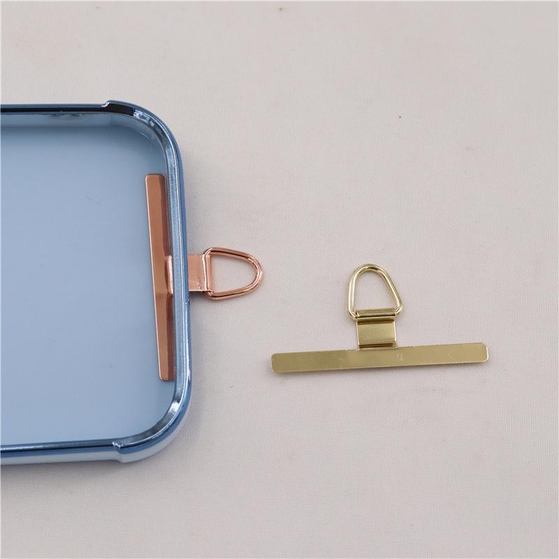 Universal Robuster Metall Handy Lanyard Dichtungsaufnäher Handy Hängeschlaufe Dichtungsersatz Lanyard Sicherheitsverbindungsstück Clip