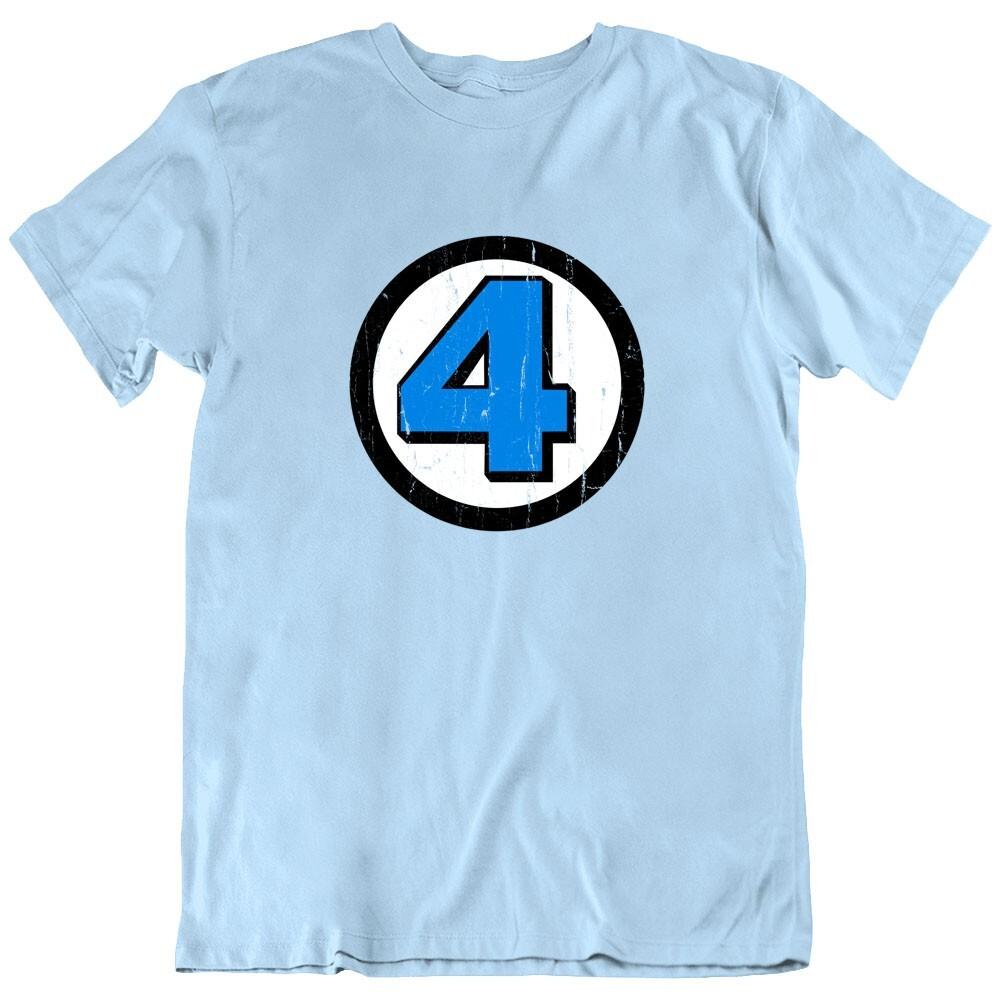 

Мстители 4 Четыре, Фантастическая Четверка Герой Супергерой Смешная Классическая Футболка Подарок Новый S