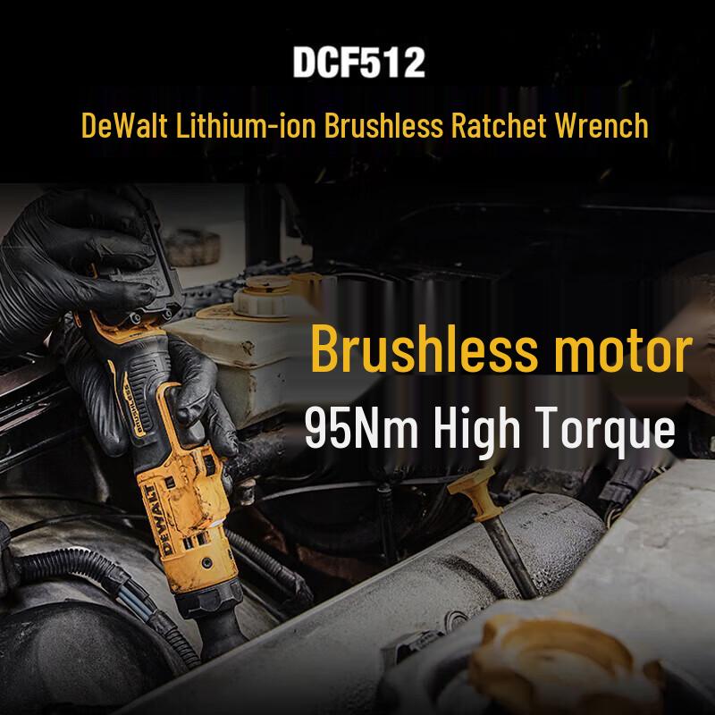 DEWALT 20V MAX Brushless 1/2" Right Angle Ratchet Wrench CN plug (adapter included)