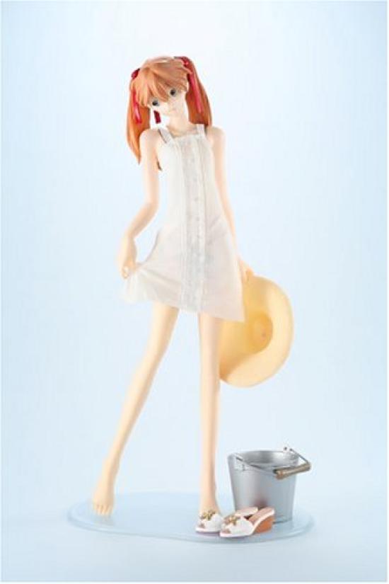Asuka In Summer Clothes Soryu Asuka Langley Summer Clothes Scale PVC Painted Finished Ver. (1/6 Product)