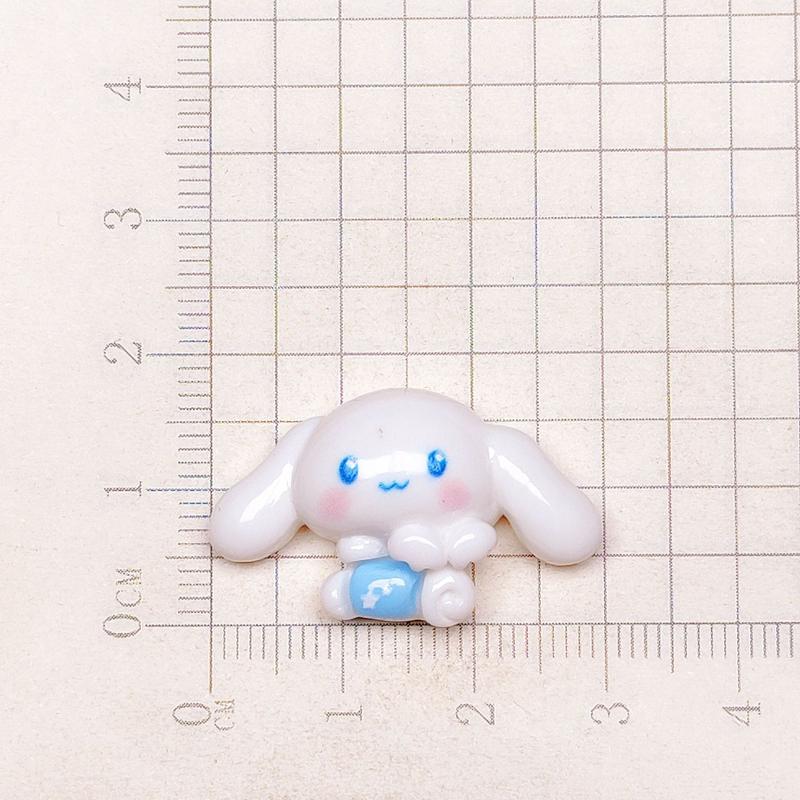 10 Pcs New Mini Kawaii Cartoon Puppy ,Cloud Series Resin Scrapbook Diy Jewelry Children Gift Hairpin Accessories A21