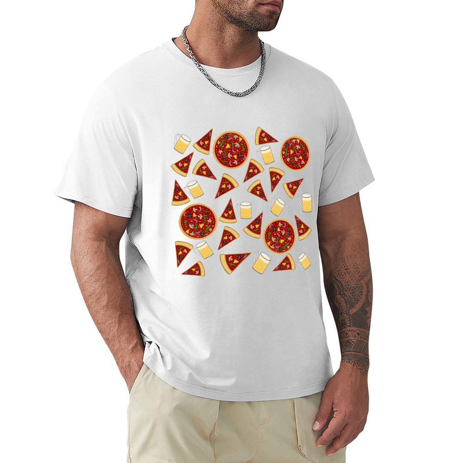 Pizza And Beer Tshirt Holiday Party Tshirt For Unisex S