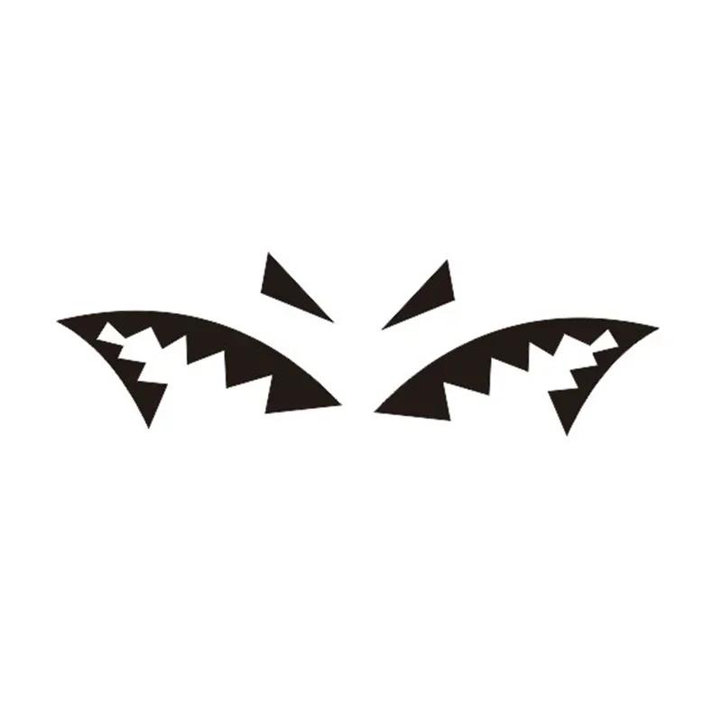New Fashion Shark Mouth Reflective Stickers Car Antenna Shark Fin Vinyl Decals Sticker Car Decoration Accessories