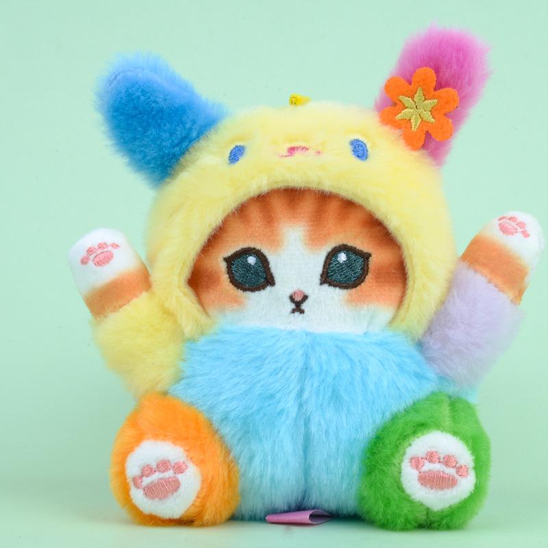 

Мультяшная плюшевая игрушка Sanrio Shark Cat, кукла, милая мягкая игрушка Usahana, брелок, подвеска, сладкая сумка, украшения, аксессуары, подарок на день рождения