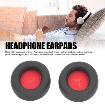 2PCS Protein Leather Noise Isolation Ear Cushions for Anker Soundcore Life Q10 Life 2 NEO