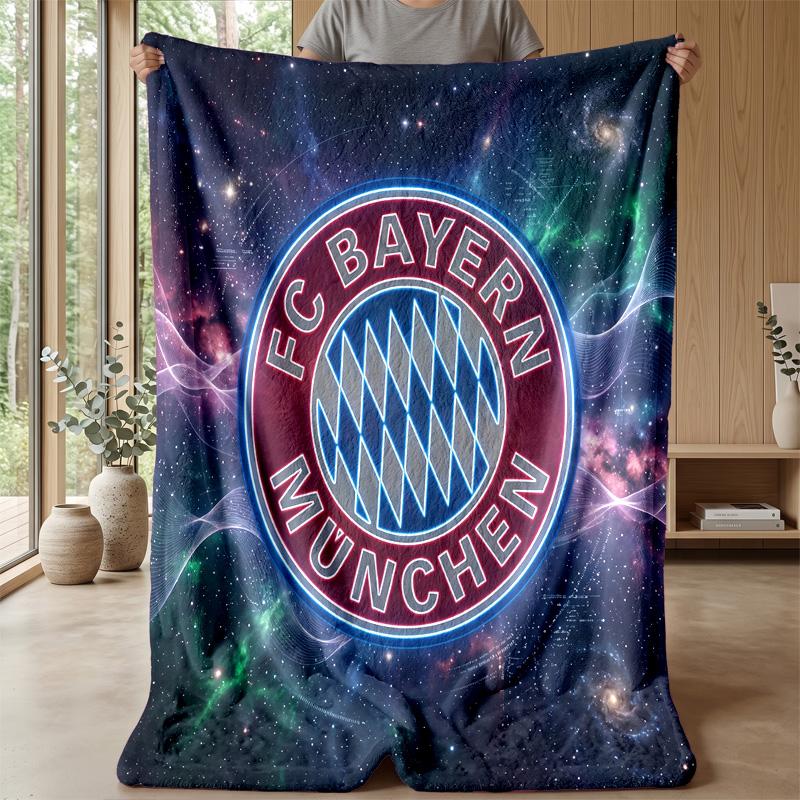 Bayern Munich Theme blanket Soft Flannel Blanket Plush Throw Blanket Cozy Sofa Bed Blanket for Home Decor