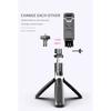 INRAM-L02 Bezdrôtový Bluetooth selfie tyč s mini statívom Skladacia selfie tyč s diaľkovým ovládaním pre telefón Akčnú kameru iPhone
