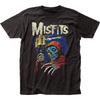 The Misfits Candelabra Mens T Shirt Music Classic Concert Band Tee New Black