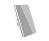 2023 New Arriving Touch Wall Switch Tuya Smart Home Wall Switch US & EU Standard 1/2/3/4 Gang Wall Switch with Metal Bezel