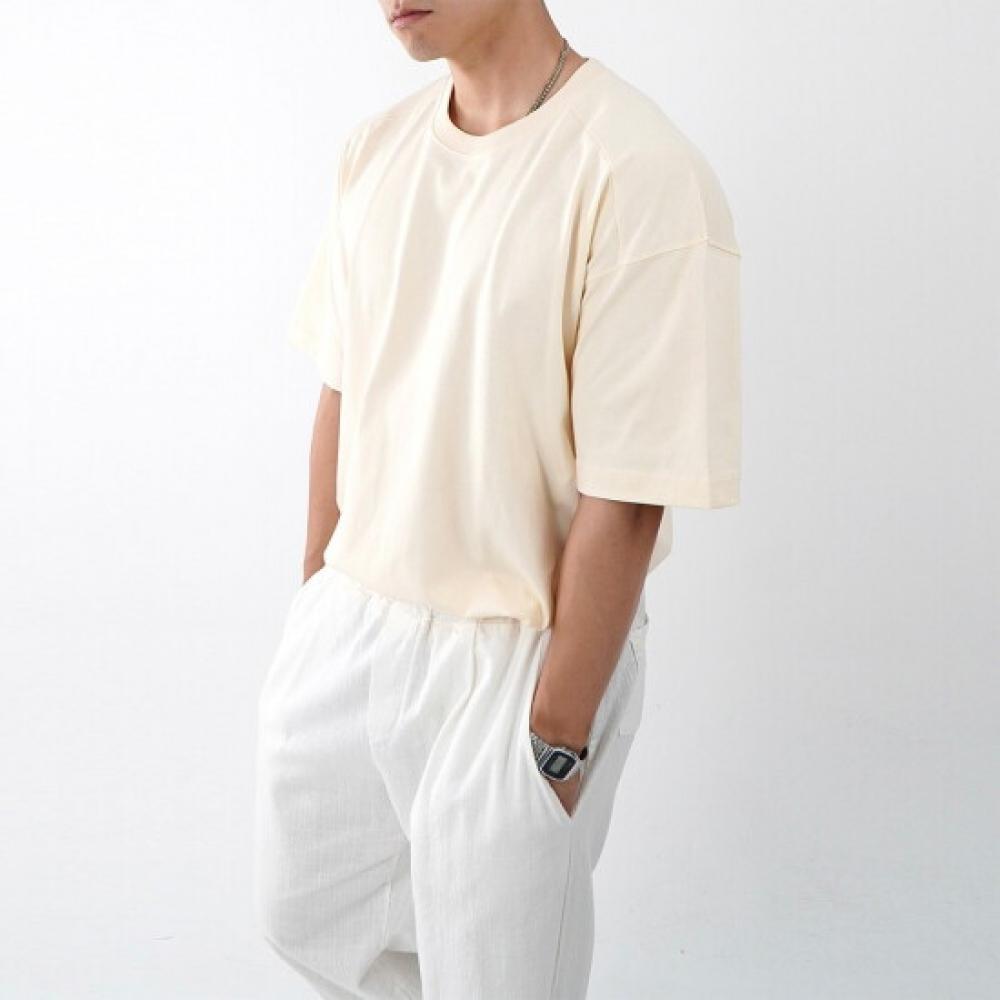 Onl Men S overSized ShorT Sleeve T ShirT whiTe 1