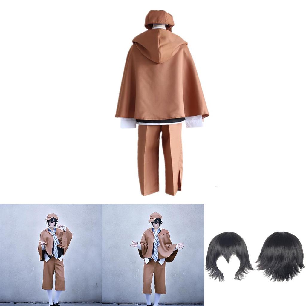 Bungo Stray Dogs Ranpo Edogawa Detective Uniform Cosplay Costume With Exquisite Workmanship