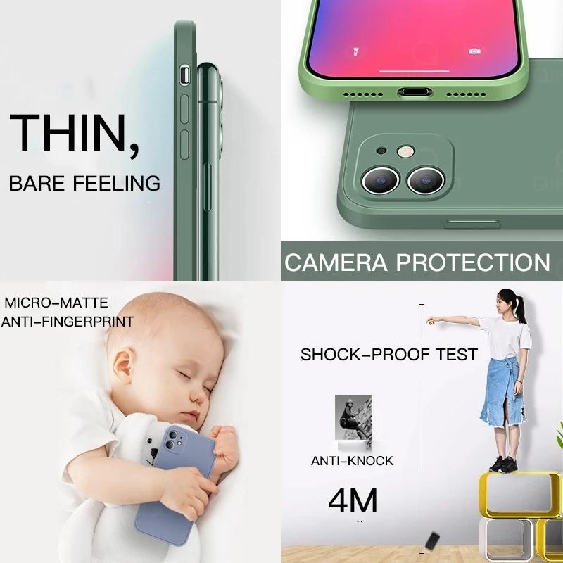 Stoßfeste Handyhülle aus flüssigem Silikonkautschuk für Xiaomi Redmi Note 13 12 Pro 13ProPlus 12S K70E 13C Poco X6 Pro 5G 4G Soft Cover
